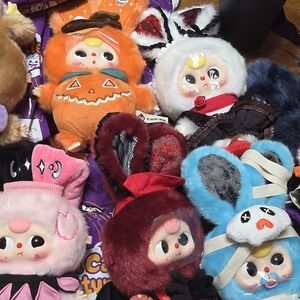 Colorful Plush Doll Set